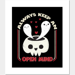 Always Keep An Open Mind Posters and Art